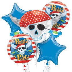 Pirate Party Balloon Bouquet